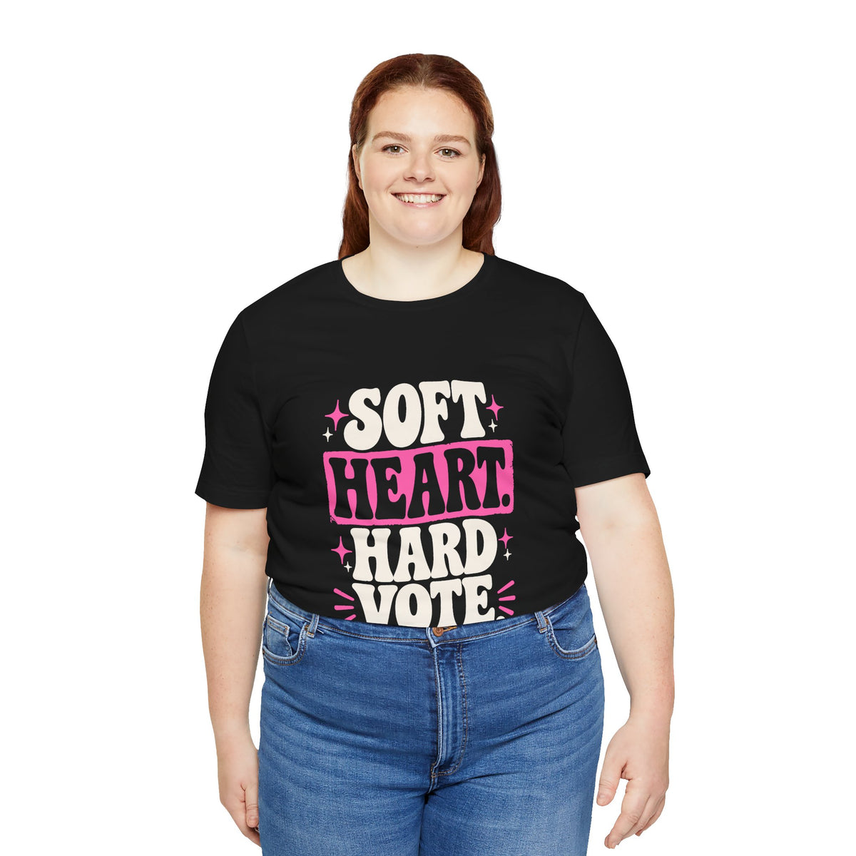SOFT HEART. HARD VOTE. Tee